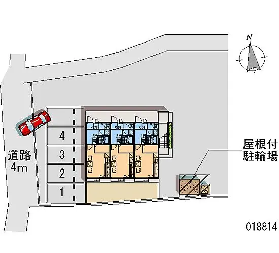 前橋市上新田町　月極駐車場（LP）